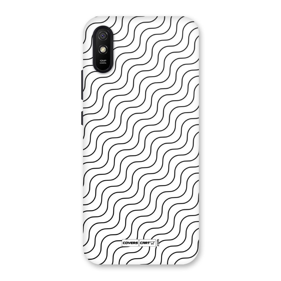 Wavy Pattern Back Case for Redmi 9i