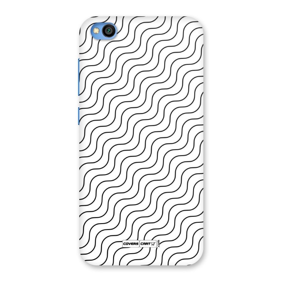 Wavy Pattern Back Case for Redmi Go