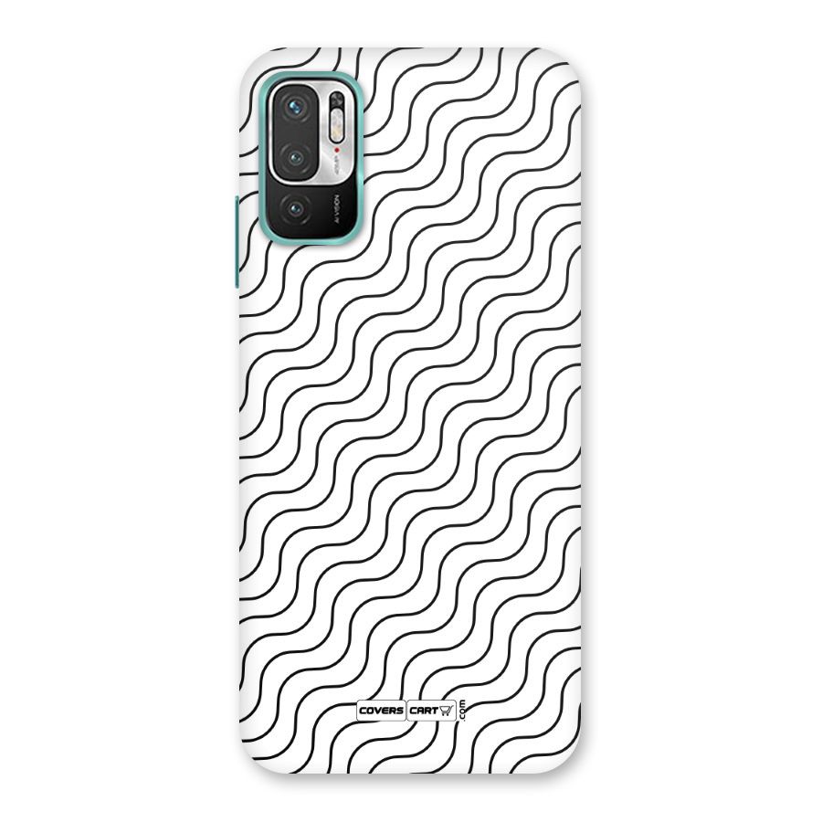 Wavy Pattern Back Case for Redmi Note 10T 5G
