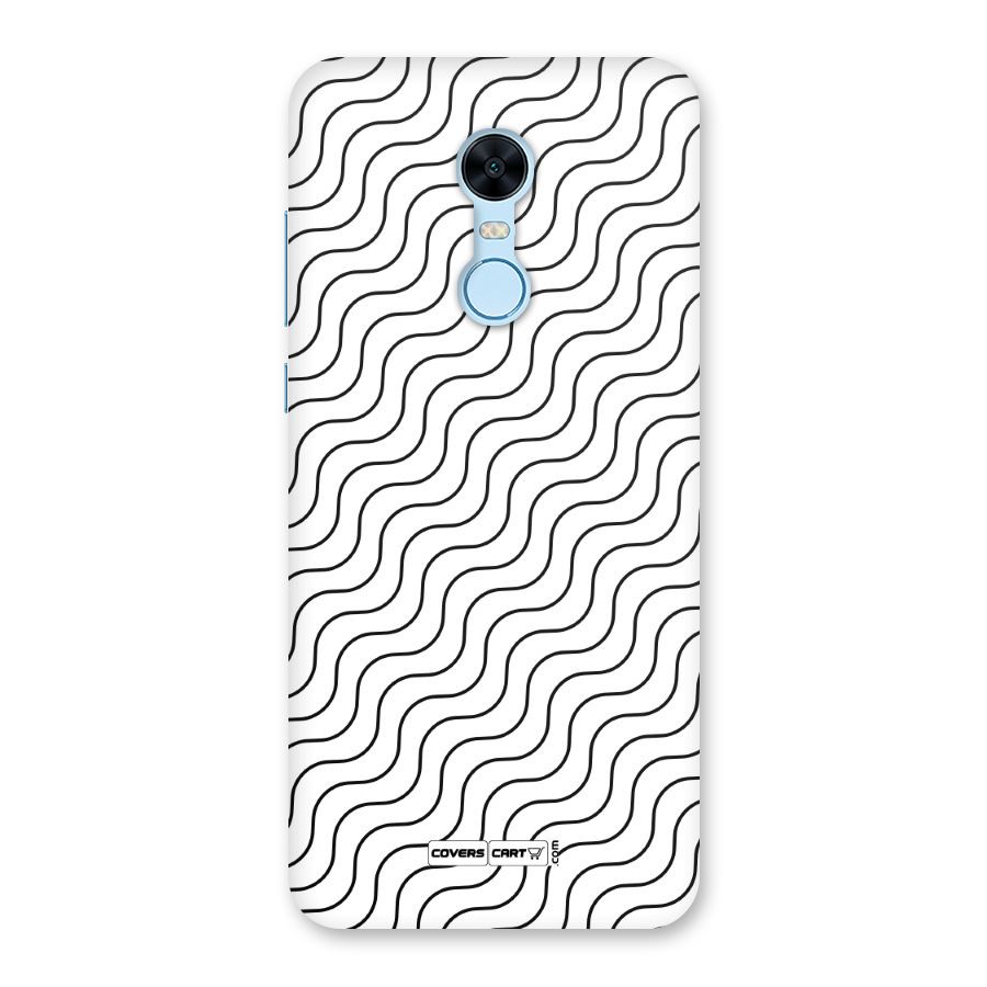 Wavy Pattern Back Case for Redmi Note 5