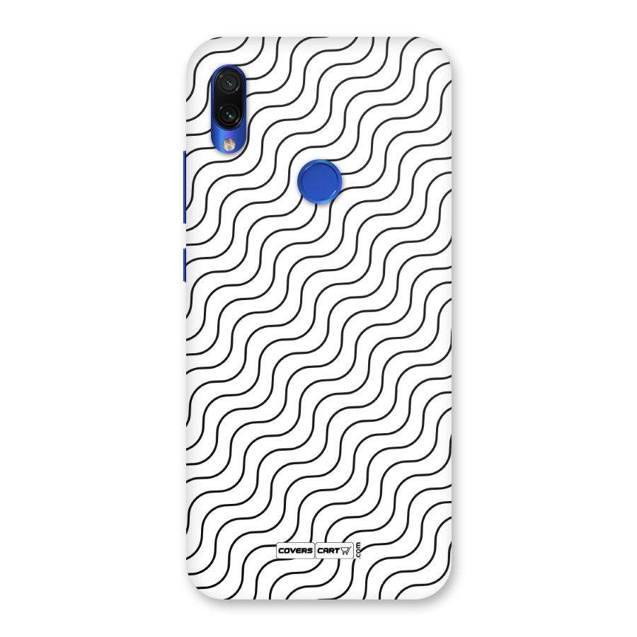 Wavy Pattern Back Case for Redmi Note 7S