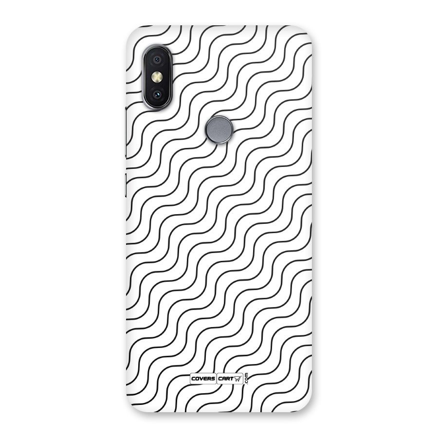 Wavy Pattern Back Case for Redmi Y2