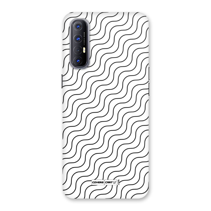 Wavy Pattern Back Case for Reno3 Pro