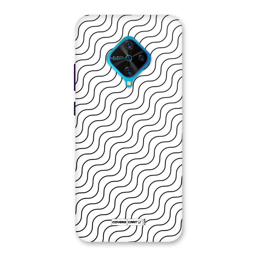 Wavy Pattern Back Case for Vivo S1 Pro