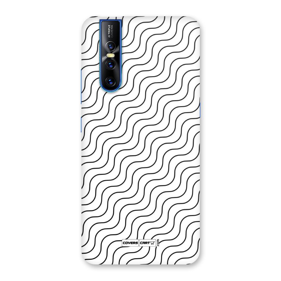 Wavy Pattern Back Case for Vivo V15 Pro