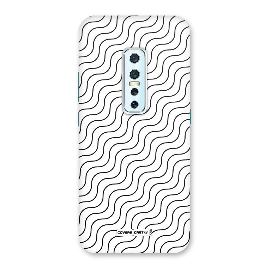 Wavy Pattern Back Case for Vivo V17 Pro