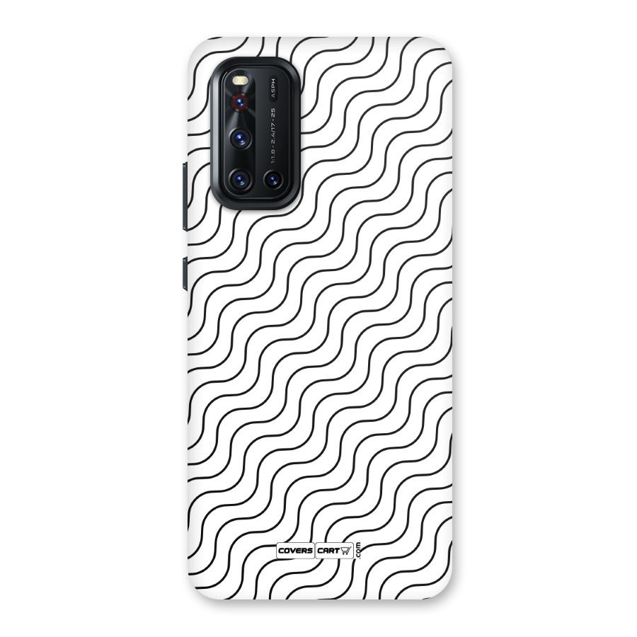 Wavy Pattern Back Case for Vivo V19