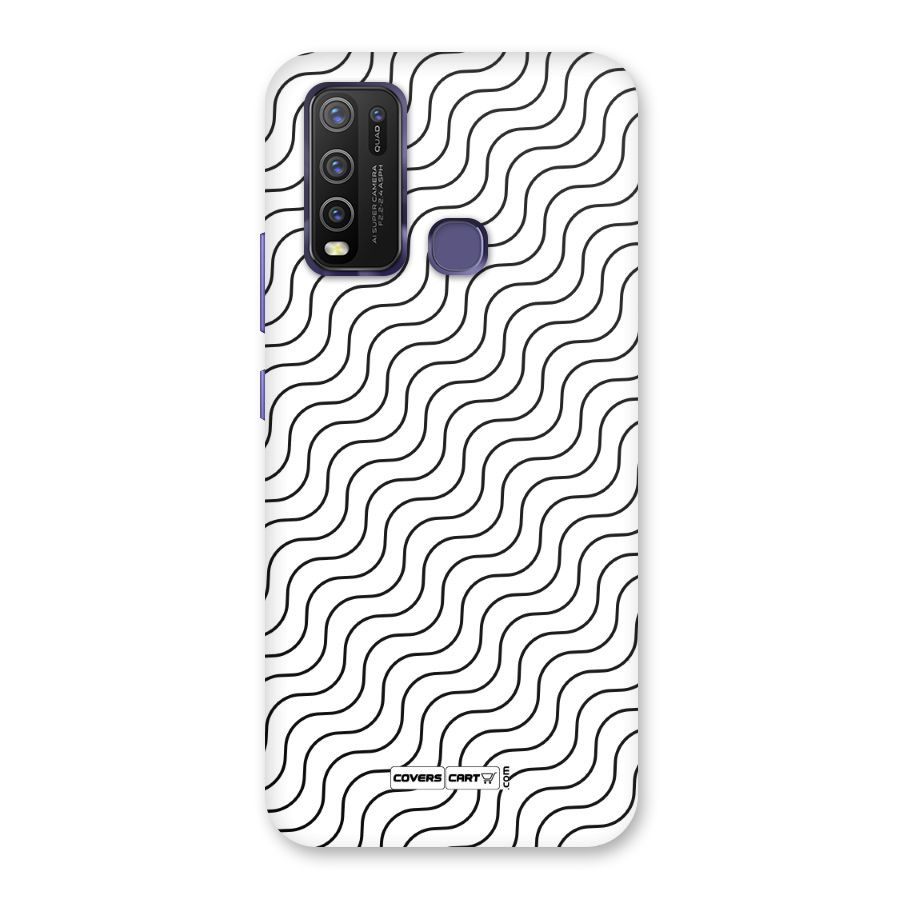 Wavy Pattern Back Case for Vivo Y50