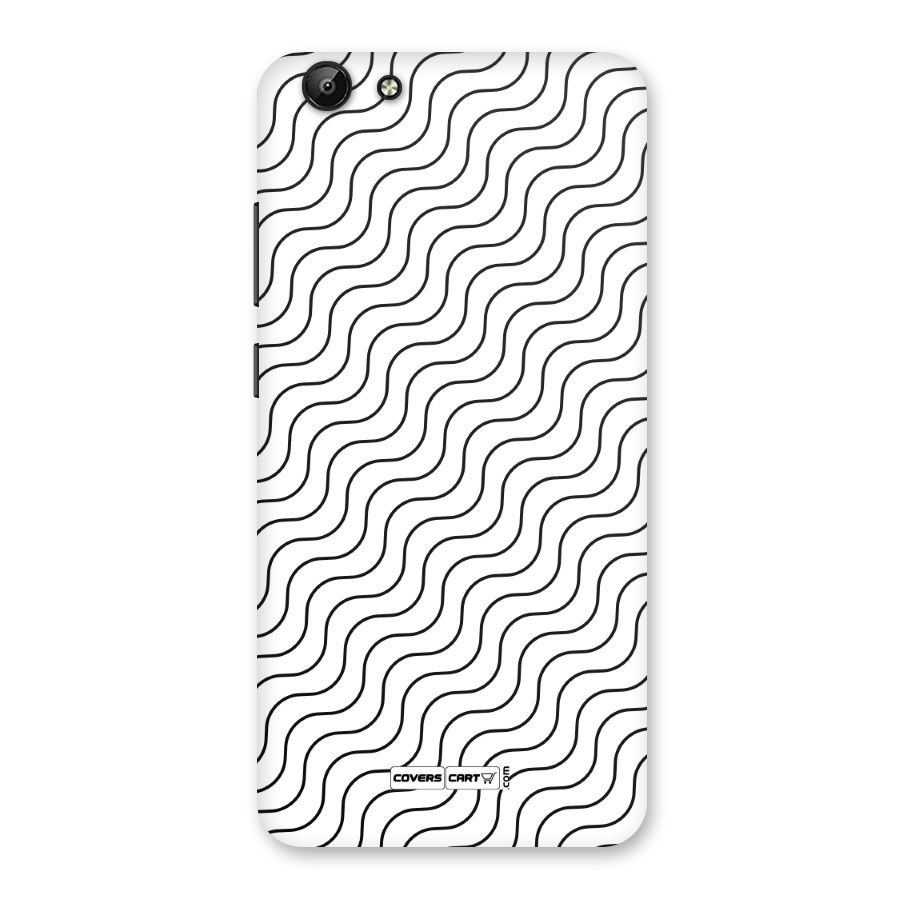Wavy Pattern Back Case for Vivo Y69
