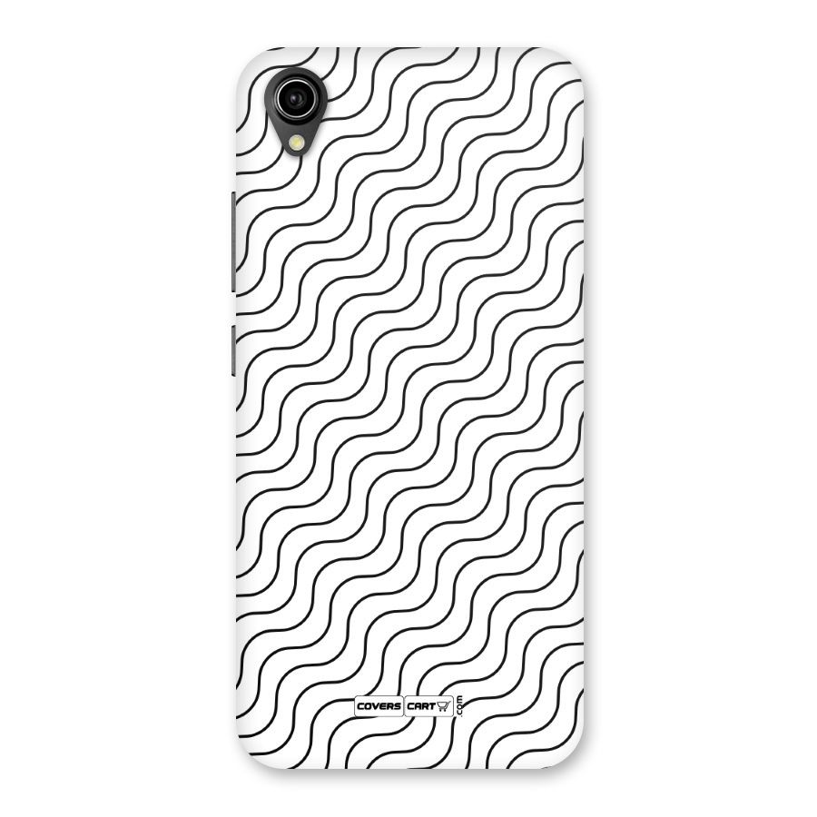 Wavy Pattern Back Case for Vivo Y90