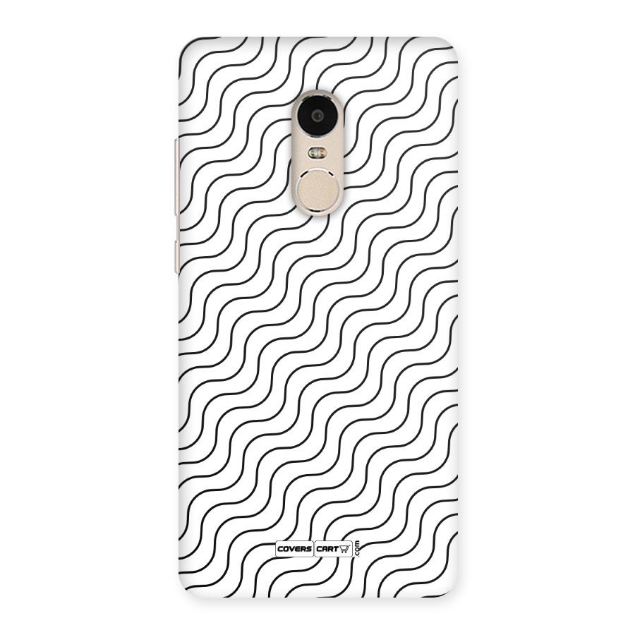 Wavy Pattern Back Case for Xiaomi Redmi Note 4