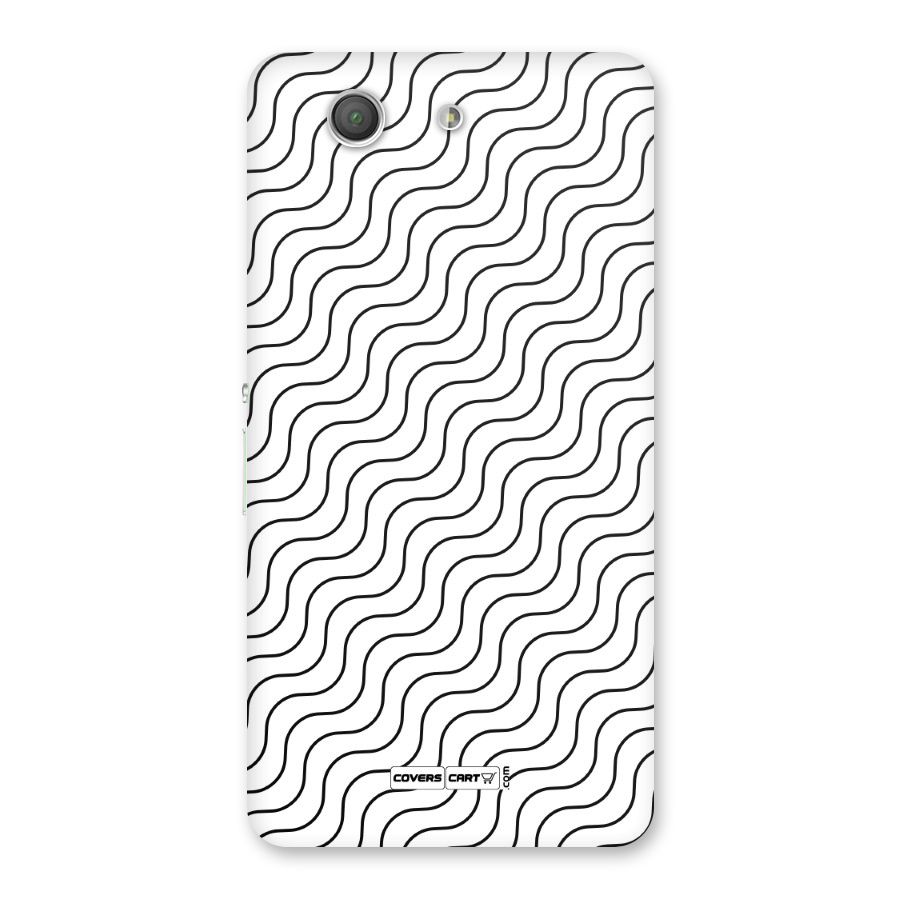 Wavy Pattern Back Case for Xperia Z3 Compact