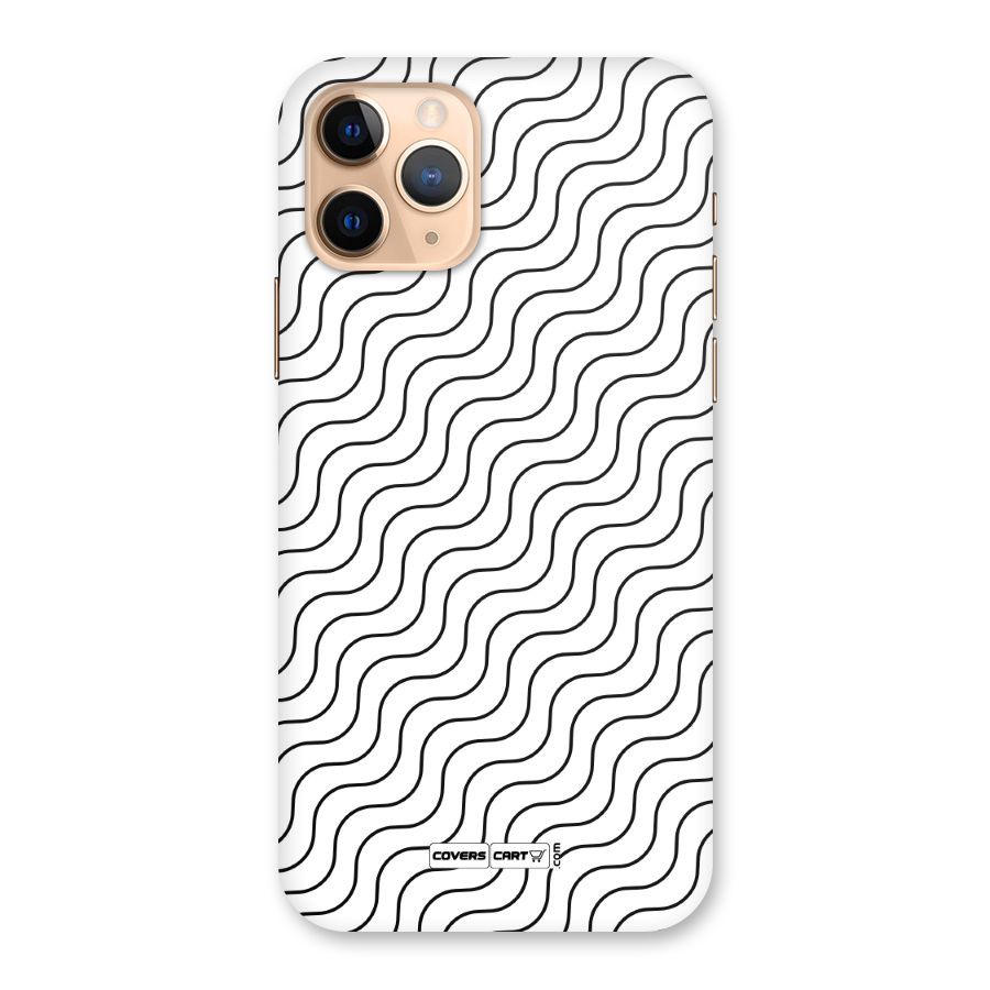 Wavy Pattern Back Case for iPhone 11 Pro