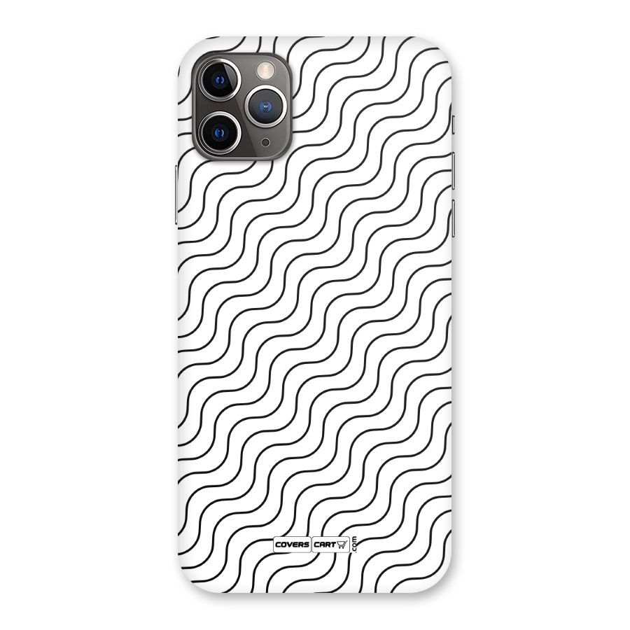 Wavy Pattern Back Case for iPhone 11 Pro Max