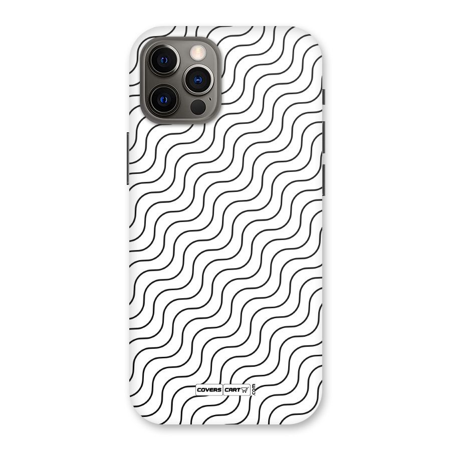 Wavy Pattern Back Case for iPhone 12 Pro
