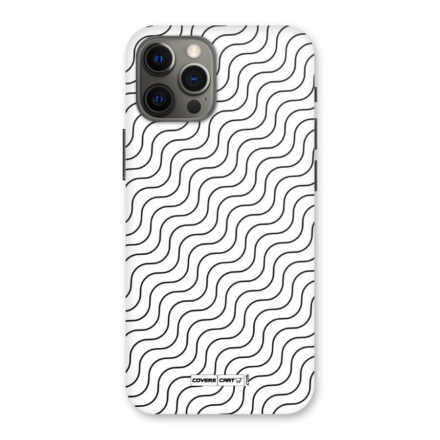 Wavy Pattern Back Case for iPhone 12 Pro Max