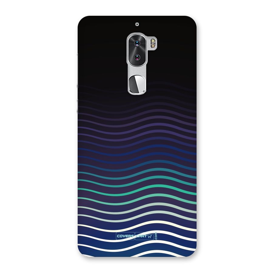 Wavy Stripes Back Case for Coolpad Cool 1