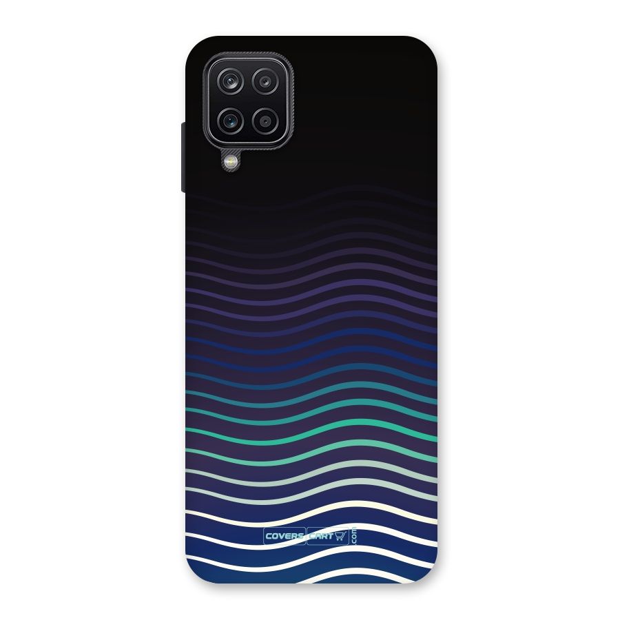 Wavy Stripes Back Case for Galaxy A12