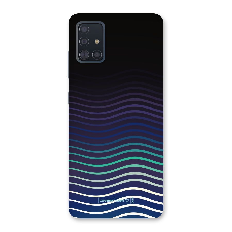 Wavy Stripes Back Case for Galaxy A51