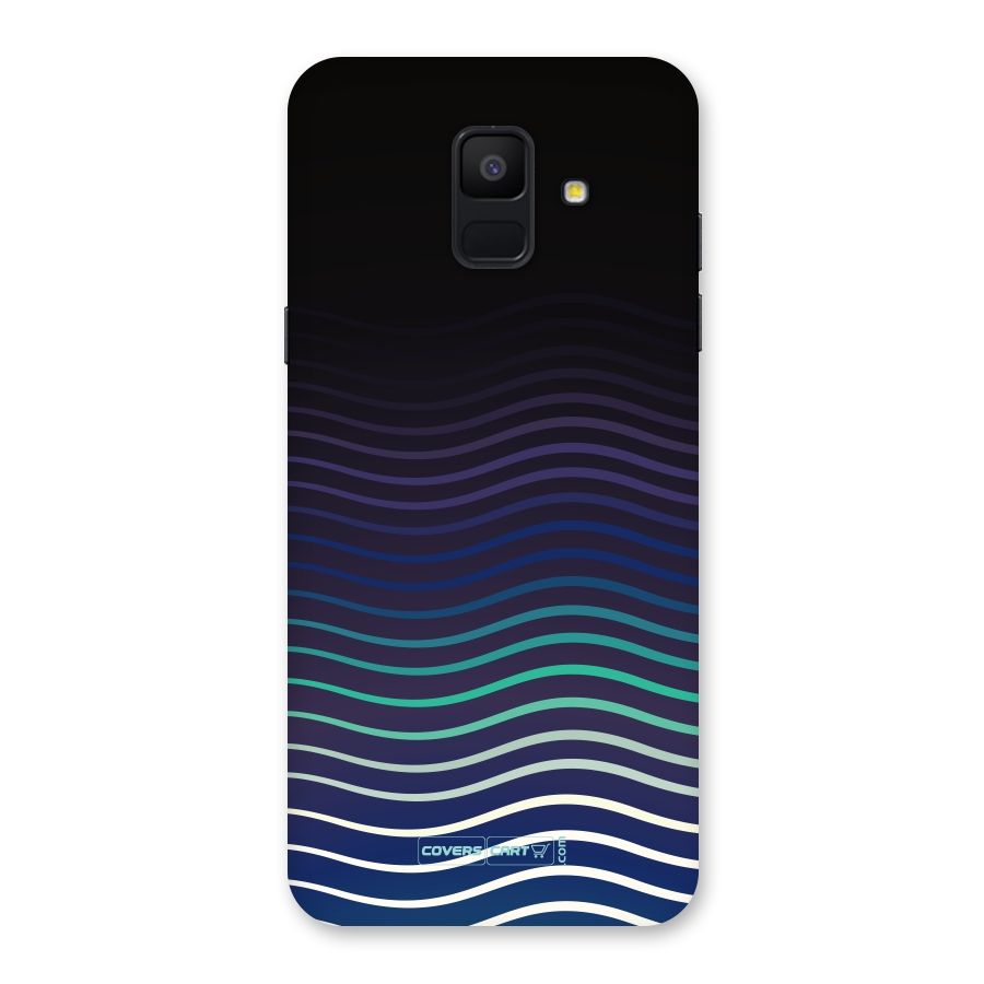Wavy Stripes Back Case for Galaxy A6 (2018)