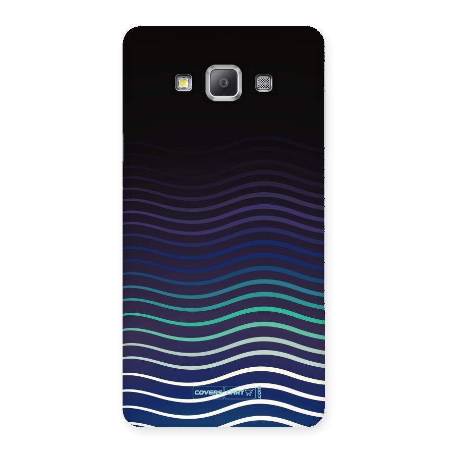 Wavy Stripes Back Case for Galaxy A7