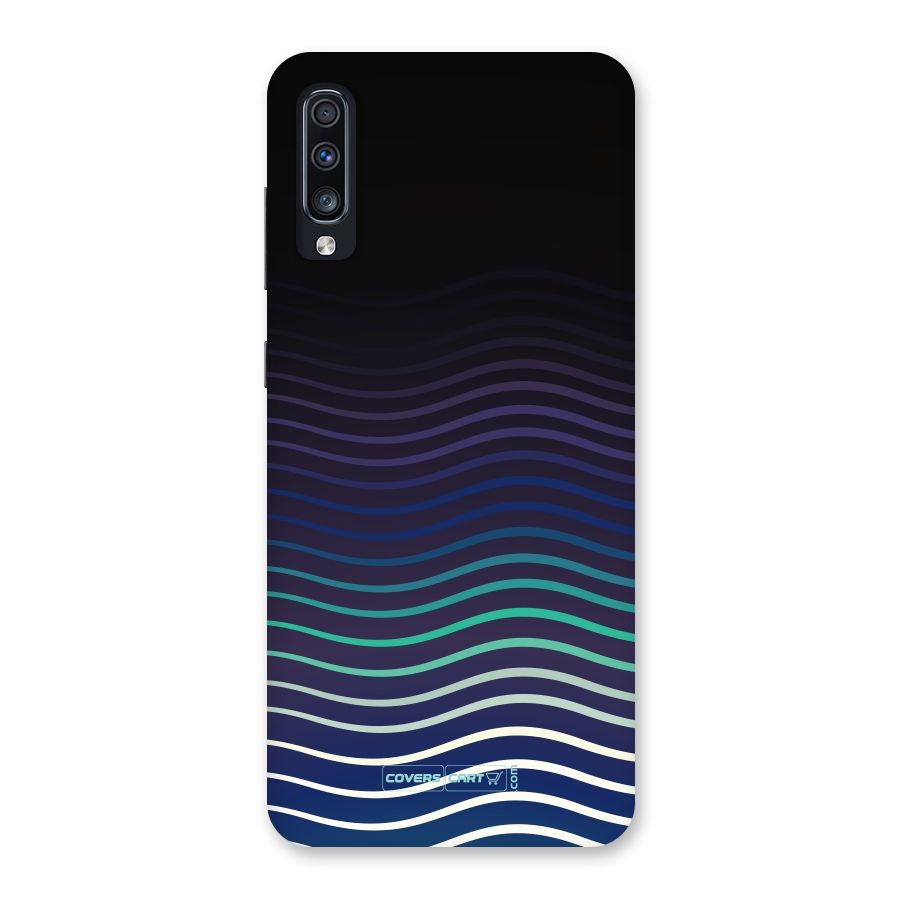 Wavy Stripes Back Case for Galaxy A70