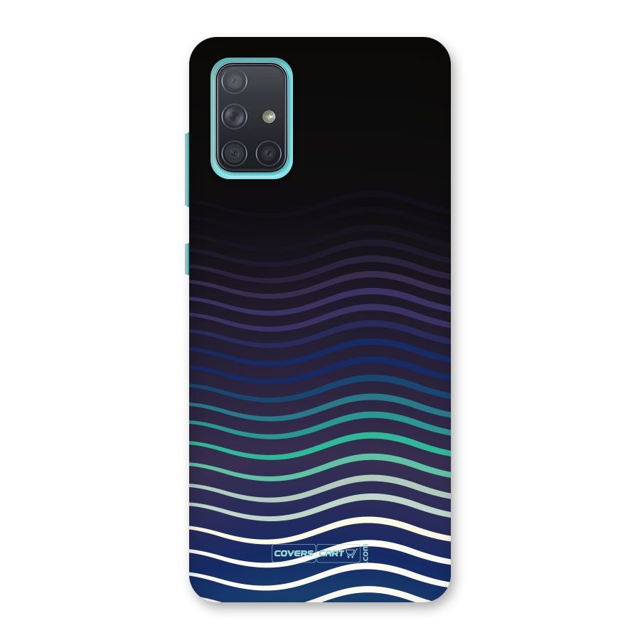 Wavy Stripes Back Case for Galaxy A71