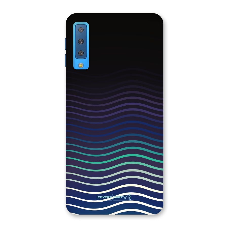 Wavy Stripes Back Case for Galaxy A7 (2018)