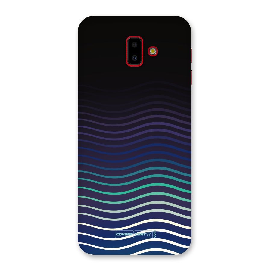 Wavy Stripes Back Case for Galaxy J6 Plus