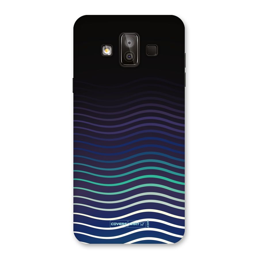 Wavy Stripes Back Case for Galaxy J7 Duo
