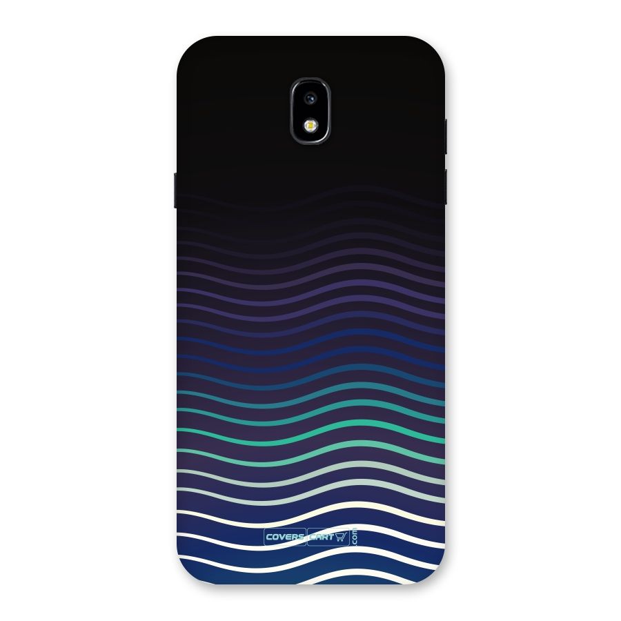 Wavy Stripes Back Case for Galaxy J7 Pro