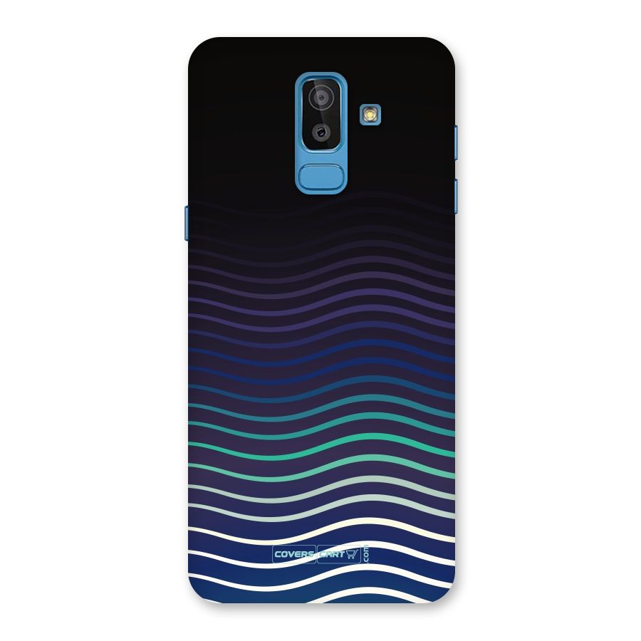 Wavy Stripes Back Case for Galaxy J8