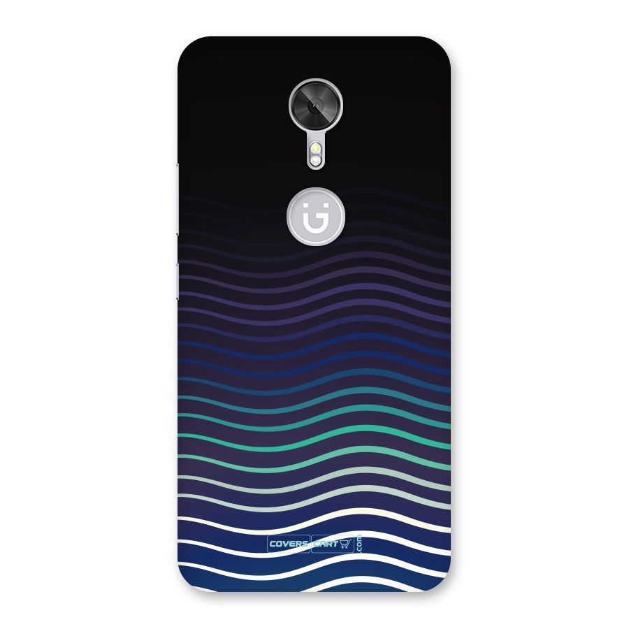 Wavy Stripes Back Case for Gionee A1