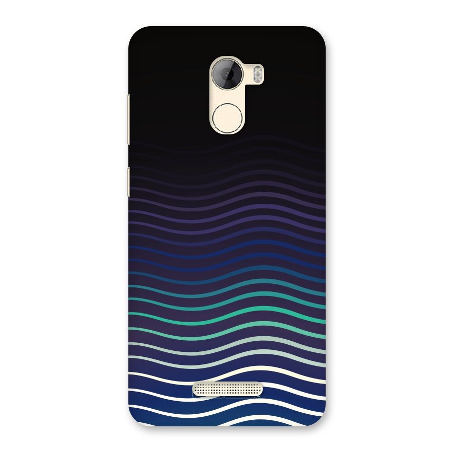 Wavy Stripes Back Case for Gionee A1 LIte