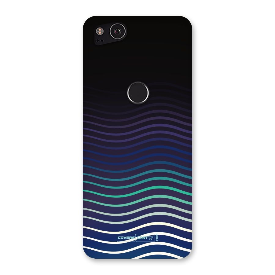 Wavy Stripes Back Case for Google Pixel 2
