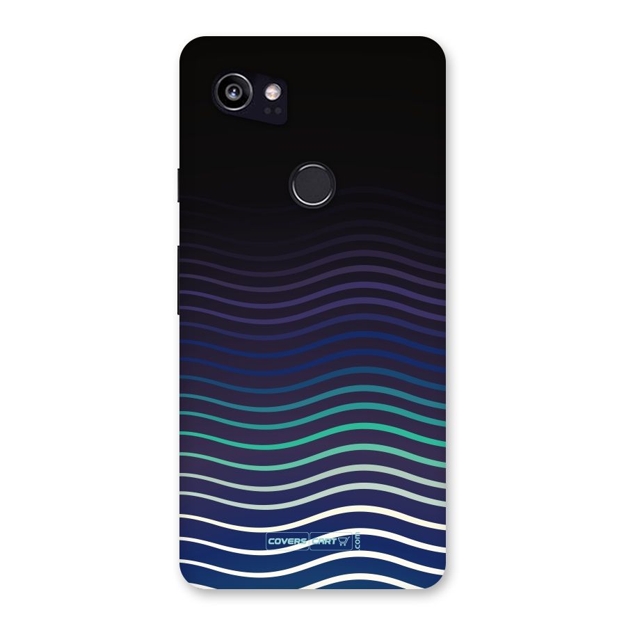 Wavy Stripes Back Case for Google Pixel 2 XL