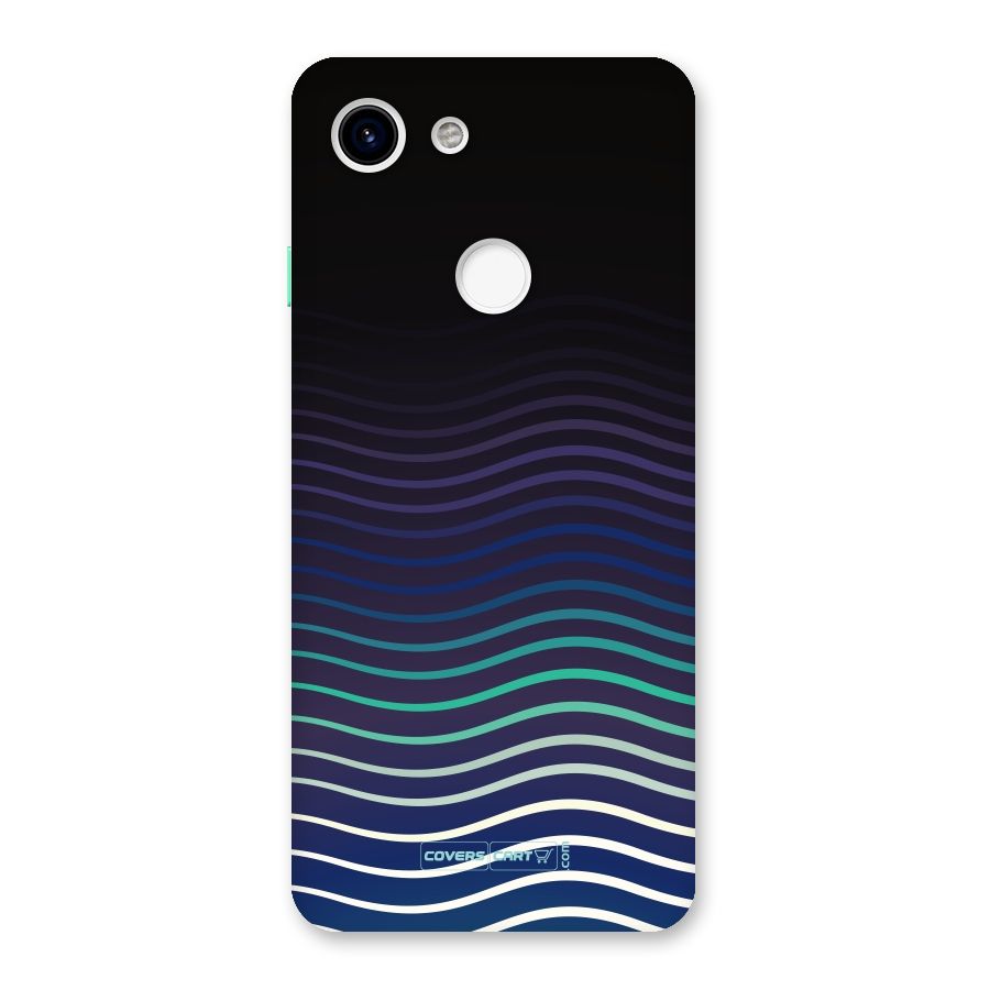 Wavy Stripes Back Case for Google Pixel 3