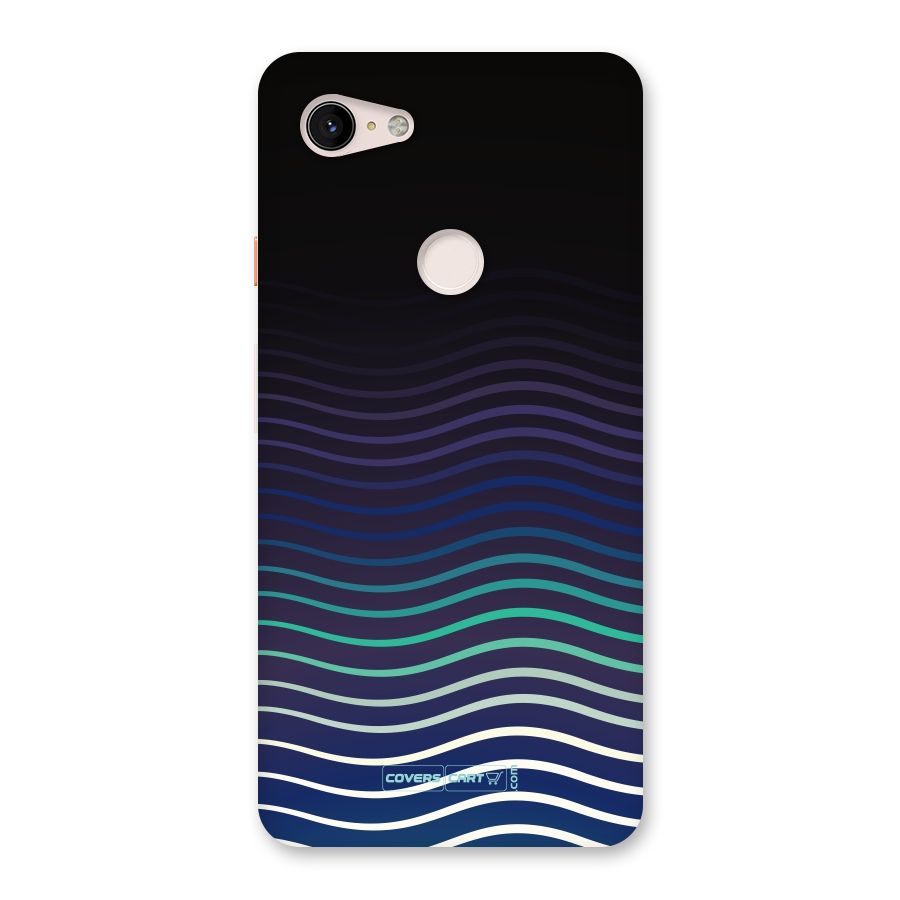 Wavy Stripes Back Case for Google Pixel 3 XL