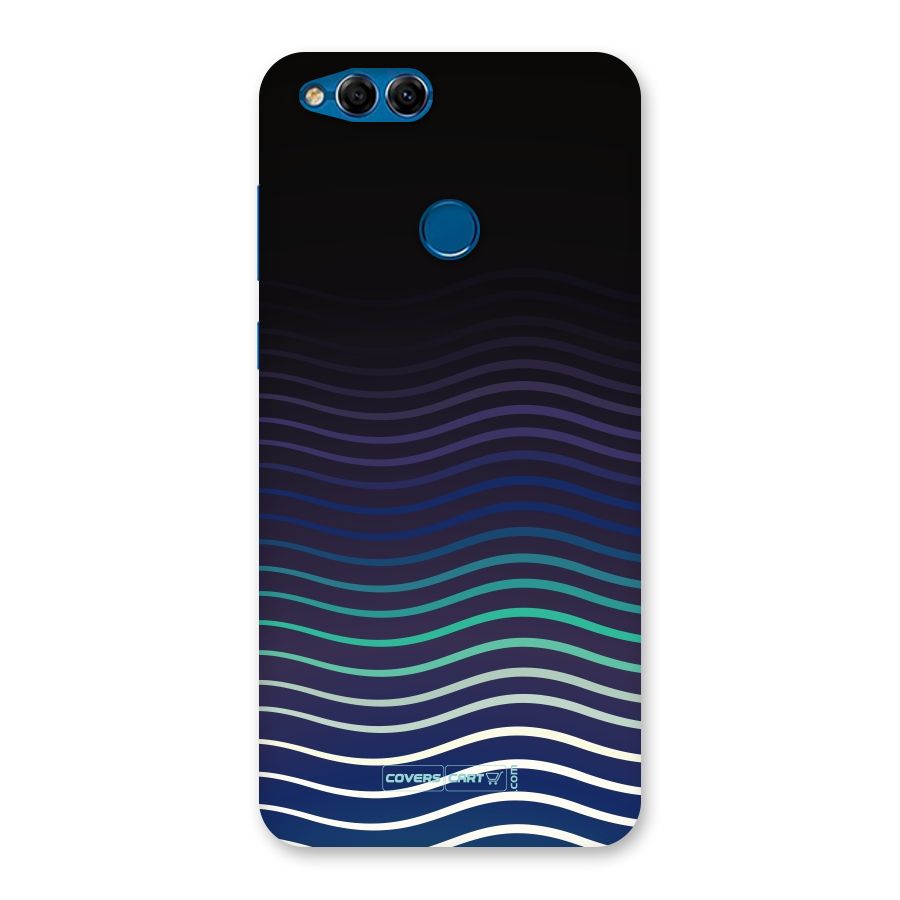 Wavy Stripes Back Case for Honor 7X