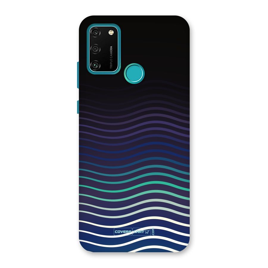 Wavy Stripes Back Case for Honor 9A