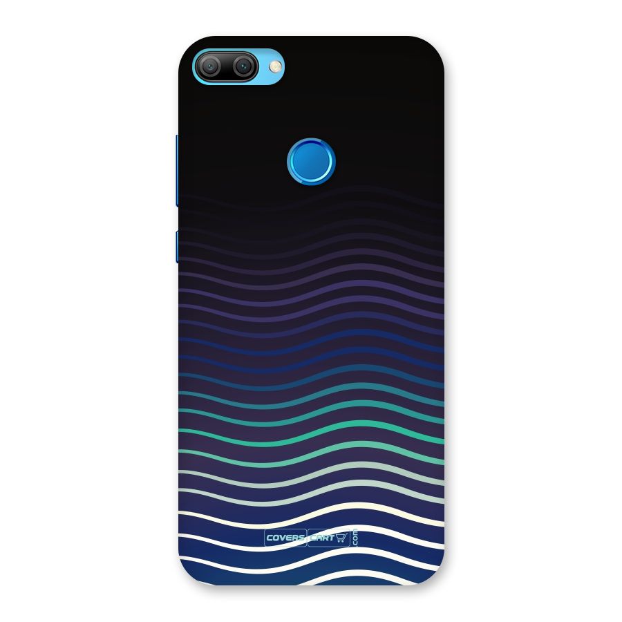 Wavy Stripes Back Case for Honor 9N