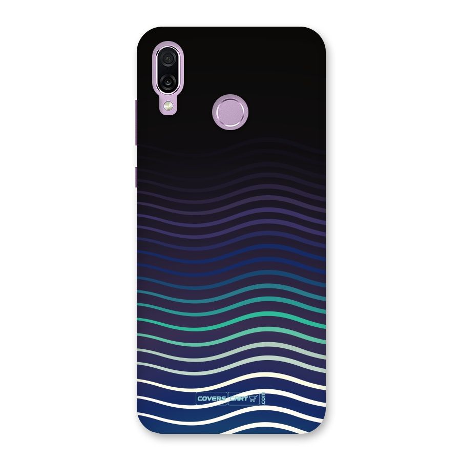 Wavy Stripes Back Case for Honor Play