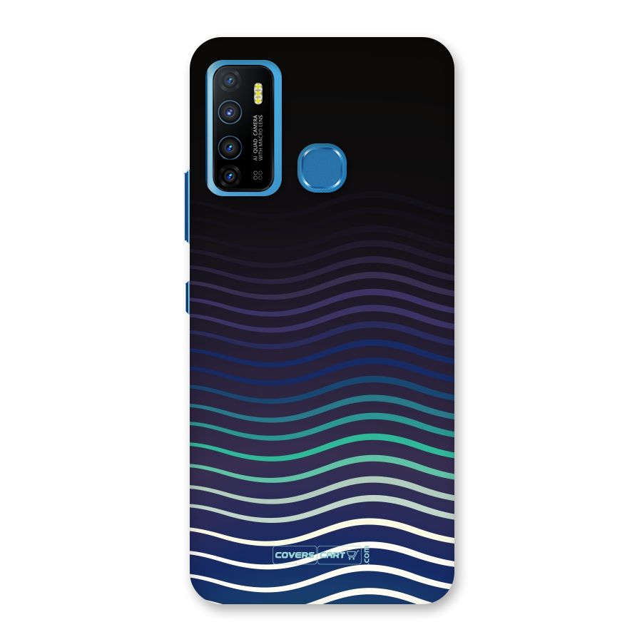 Wavy Stripes Back Case for Infinix Hot 9