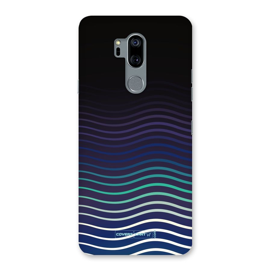 Wavy Stripes Back Case for LG G7