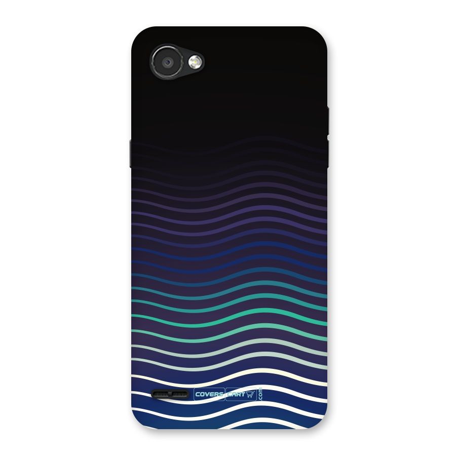 Wavy Stripes Back Case for LG Q6