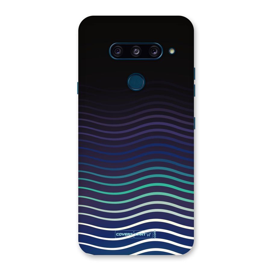 Wavy Stripes Back Case for LG  V40 ThinQ