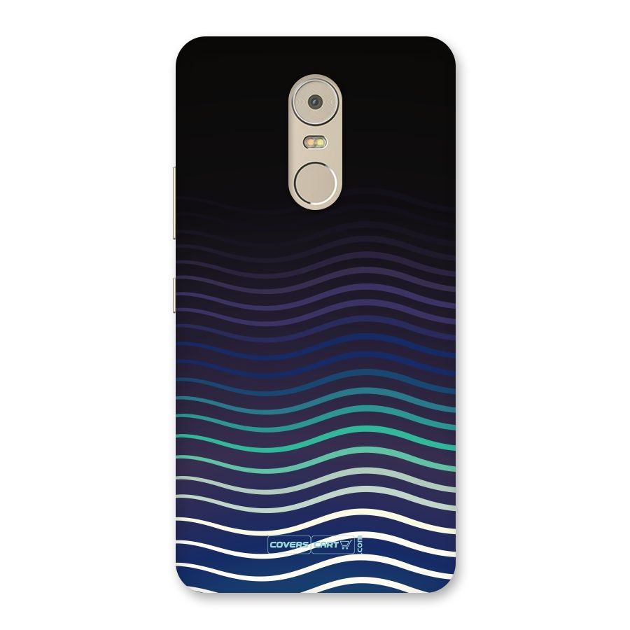 Wavy Stripes Back Case for Lenovo K6 Note