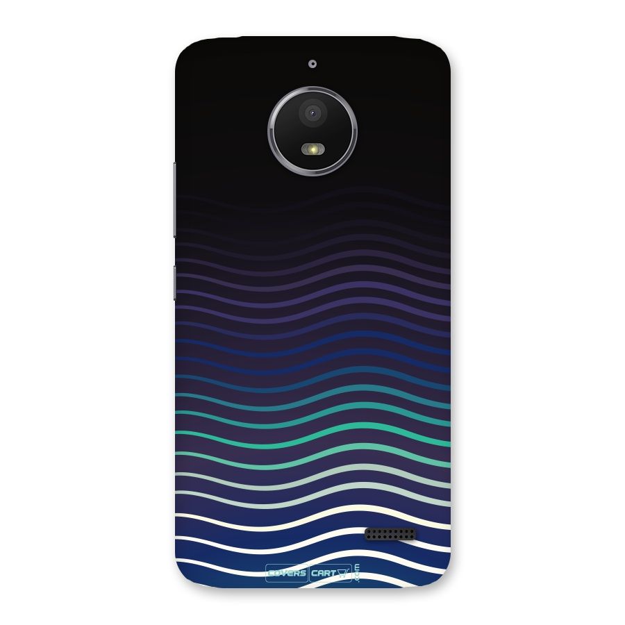 Wavy Stripes Back Case for Moto E4