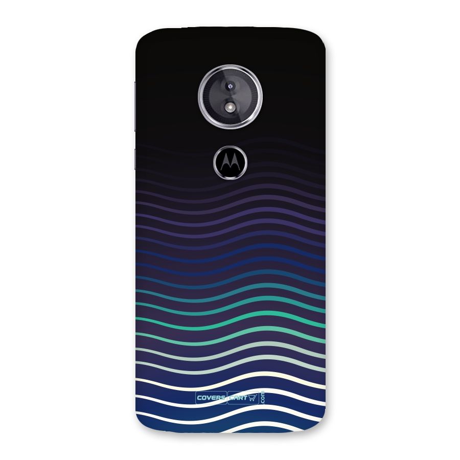 Wavy Stripes Back Case for Moto E5