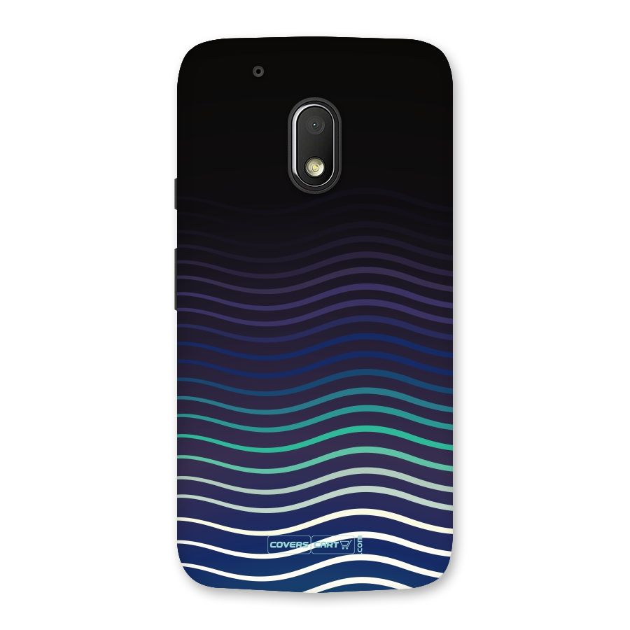 Wavy Stripes Back Case for Moto G4 Play